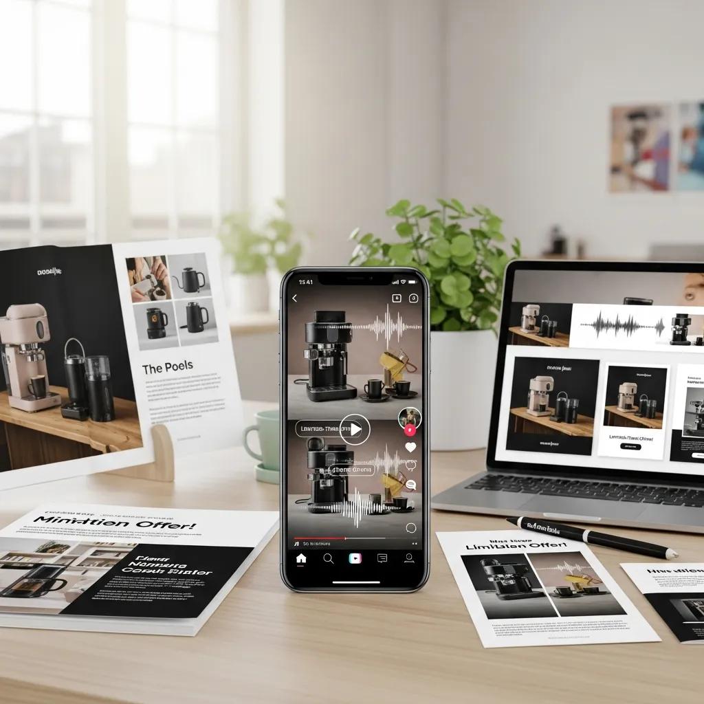 Smartphone showing short-form video content on social media, highlighting current marketing trends for Waco businesses